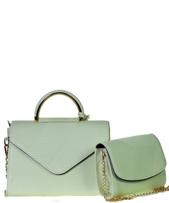 T8306 Classy Doctor Satchel SET with Clutch